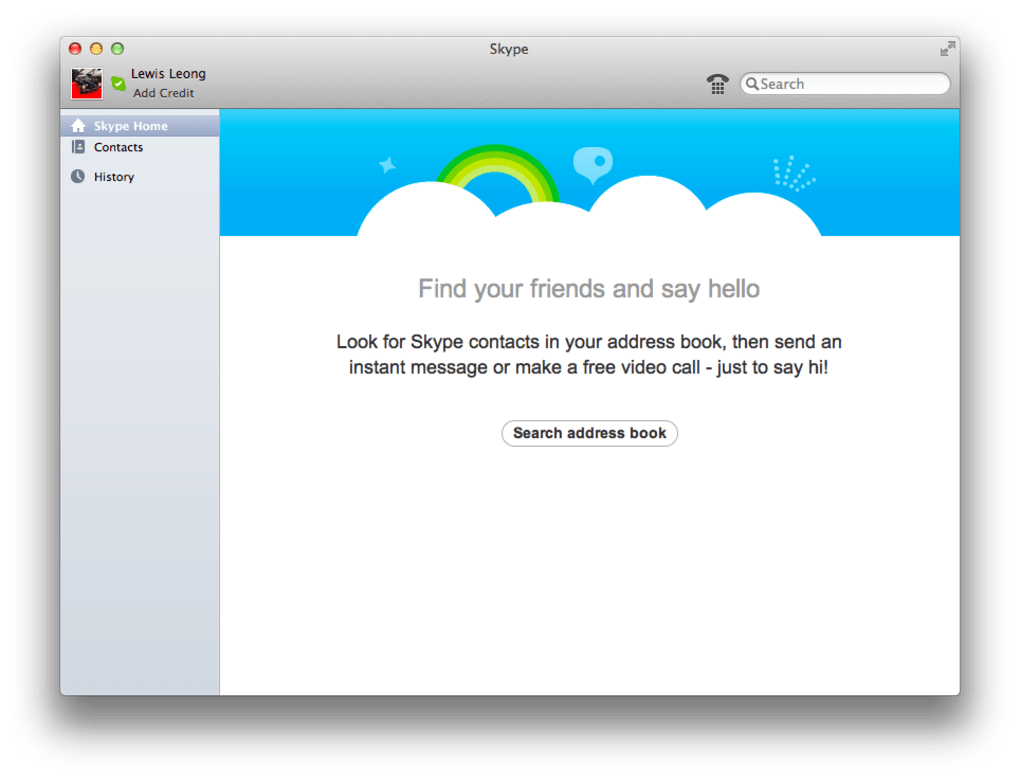 Skype for mac os x 10.8.5